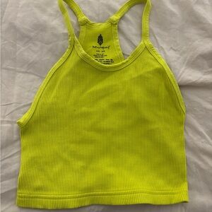 FP Movement by Free People Neon Yellow Tank Top